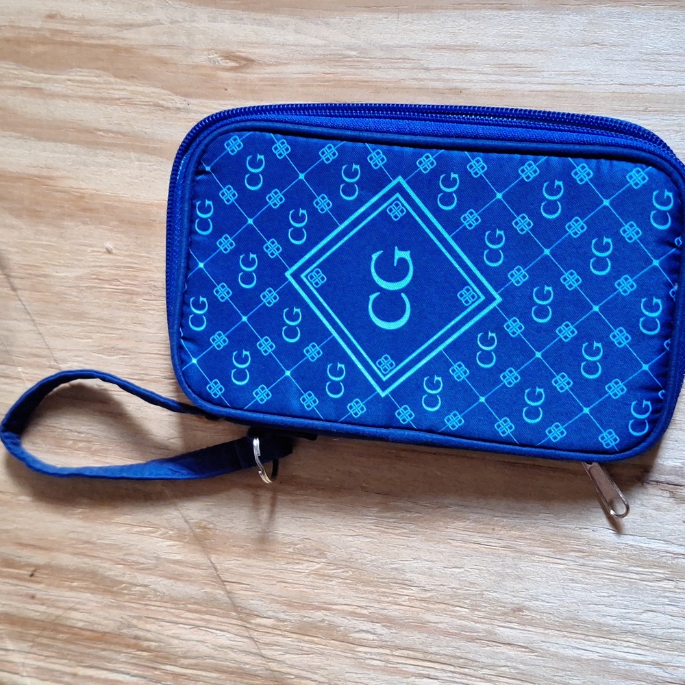 FYY Travel Organizer Pouch Electronic Accesories Carry Case Portable blue color